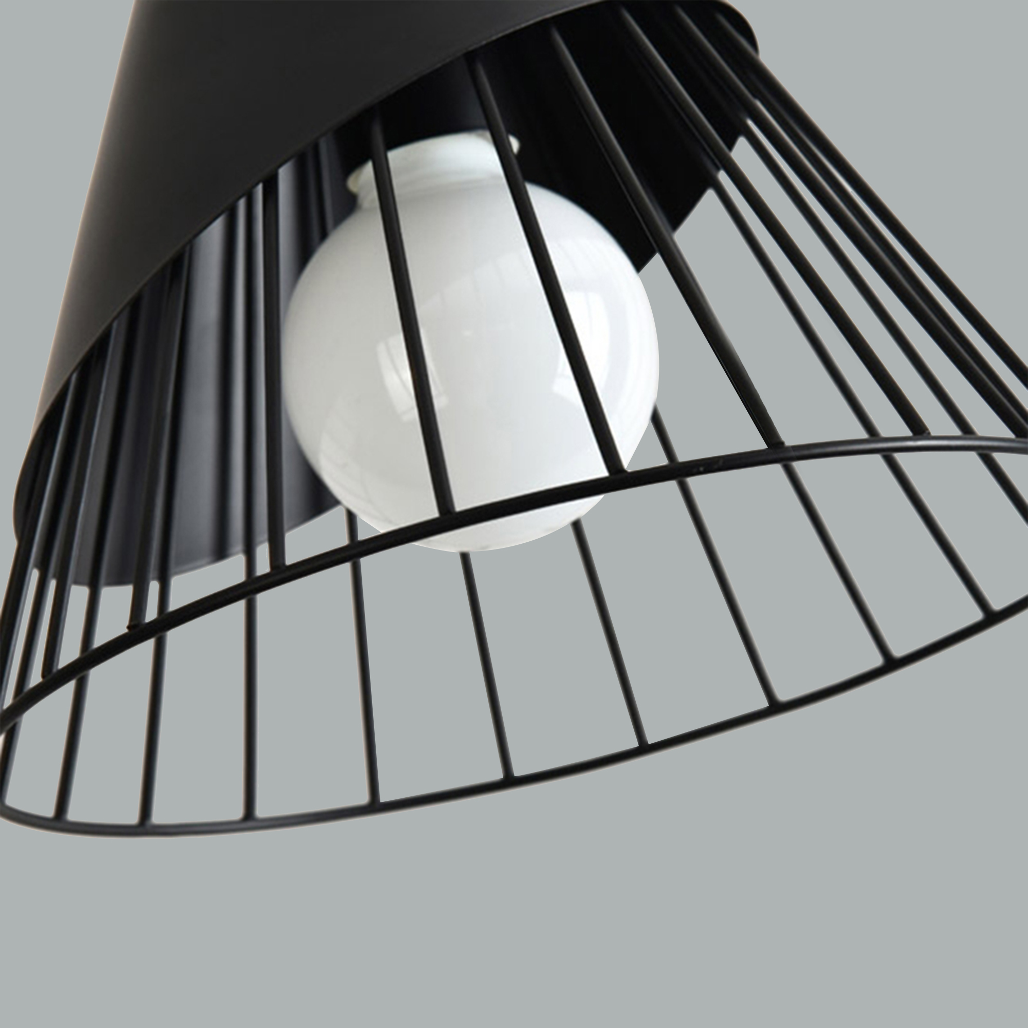  MIRA   Modern Pendant with Wooden Details